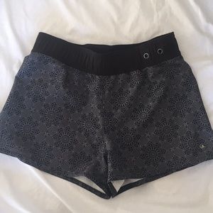 Dark grey active shorts